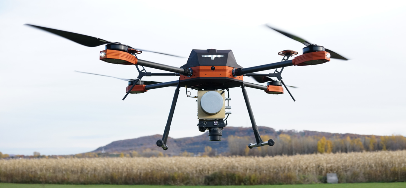 Photo du drone d'ARA Robotique
