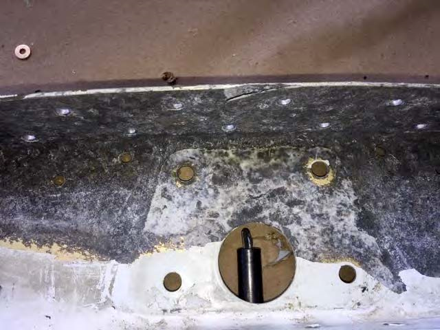 Figure 3: Close-up of corrosion