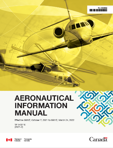 Transport Canada Aeronautical Information Manual (TC AIM) - TP 14371
