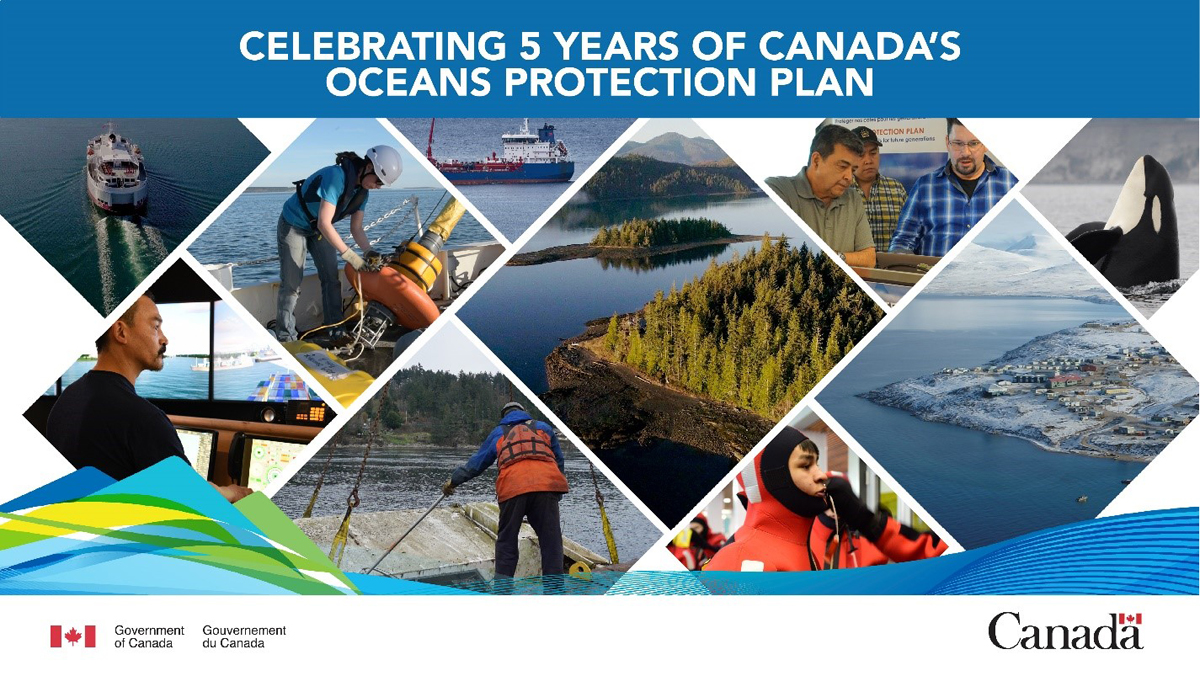 Celebrating 5 years of Canada's Oceans Protection Plan