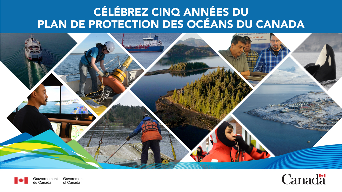Célébrez cinq années du Plan de protection des oceans du Canada