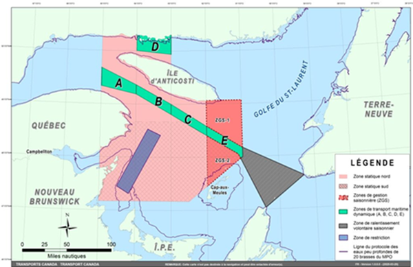 Figure 10 – Mesures de gestion de trafic maritime de 2025.