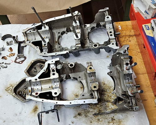 Figure 2 : Carter du moteur en cause