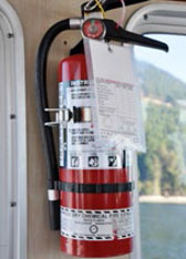 Brackets are essential for securing the fire extinguisher and ensuring its accessibility