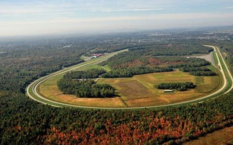 aerial view of Motor Vehicle Test Centre in Blainville, QC