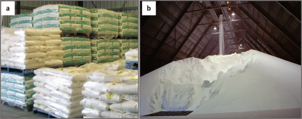 Figure 2-2 Storage of solid ammonium nitrate